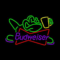 Budweiser Frog Neon Sign