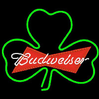 Budweiser Green Clover Beer Sign Neon Sign