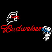 Budweiser Guy Girl Beer Sign Neon Sign