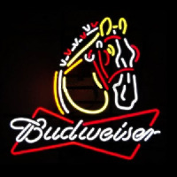 Budweiser Horsehead Neon Sign