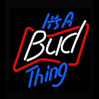 Budweiser Its A Bud Thing Beer Light Neon Sign