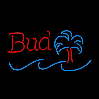 Budweiser Mini-palm Tree Beer Sign Neon Sign