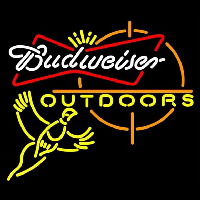 Budweiser Outdoors Pheasant Hunting Beer Sign Neon Sign