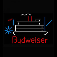 Budweiser Riverboat Beer Light Neon Sign