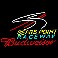 Budweiser Sears Point Raceway Beer Sign Neon Sign