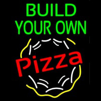 Build Your Own Pizza Neon Sign