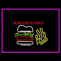 Burgers And Fries Neon Sign