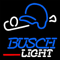 Busch Light Baseball Beer Sign Neon Sign