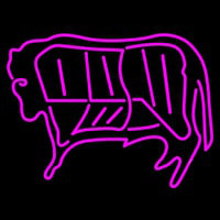 Butcher Logo Neon Sign