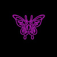 Butterfly Pink Neon Sign