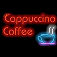 CAPPUCCINO COFFEE Neon Sign