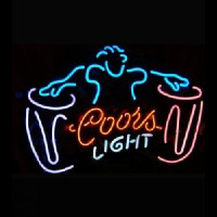 COORS LIGHT DRUM Neon Sign