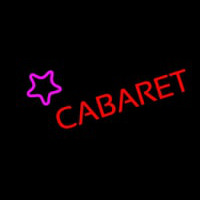 Cabaret Star Logo Neon Sign