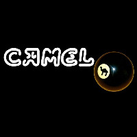 Camel Cigarettes Billiard Ball Neon Sign