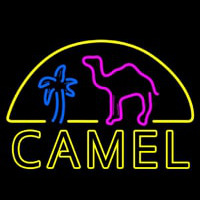 Camel Palm Neon Sign