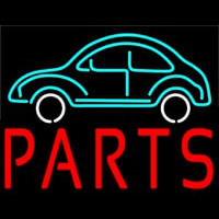 Car Logo Red Parts Neon Sign