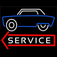 Car Logo Service 1 Neon Sign