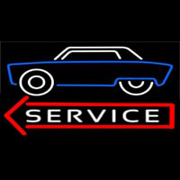 Car Logo Service Neon Sign