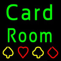 Card Room Neon Sign