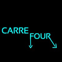 Carre Four Neon Sign