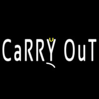 Carry Out Neon Sign