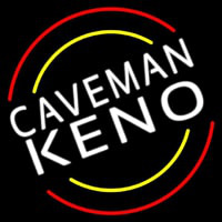 Caveman Keno 5 Neon Sign