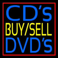 Cds Buy Sell Dvds Block 1 Neon Sign