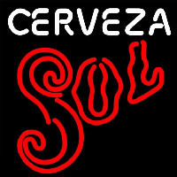 Cerveza Sol Neon Sign