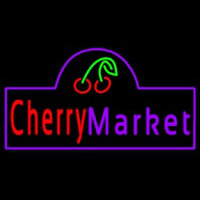 Cherry Market Neon Sign