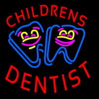 Childrens Dentist Neon Sign
