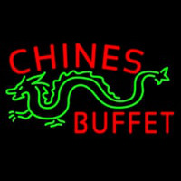 Chinese Buffet Dragon Neon Sign