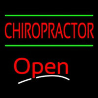 Chiropractor Open Neon Sign