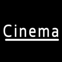 Cinema Cursive Neon Sign