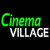 Cinema Village Neon Sign
