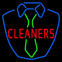 Cleaners Shirt Logo Neon Sign