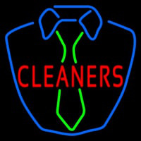 Cleaners Shirt Logo Neon Sign