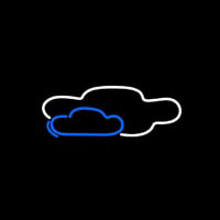 Clouds Real Neon Sign