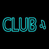 Club Music Neon Sign