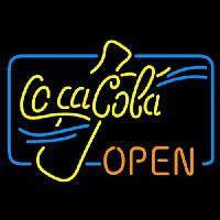 Coca Cola Open Neon Sign