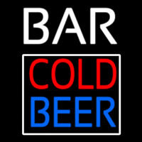 Cold Beer Bar Neon Sign