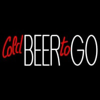 Cold Beer To Go Neon Sign