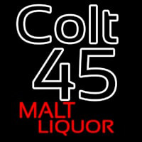 Colt 45 Beer Sign Neon Sign