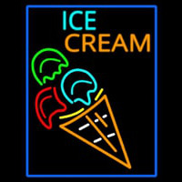 Cone Ice Cream Neon Sign