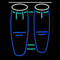 Congas Drum 2 Neon Sign