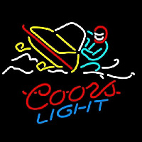 Coors Light Snowmobile Neon Sign