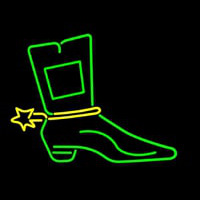 Cowboy Boot Neon Sign