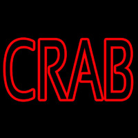 Crab Block 2 Neon Sign