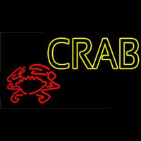 Crab With Logo 1 Neon Sign