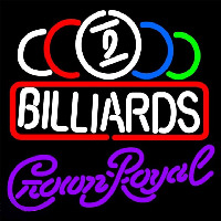 Crown Royal Ball Billiards Te t Pool Beer Sign Neon Sign
