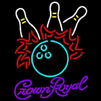 Crown Royal Bowling Pool Beer Sign Neon Sign